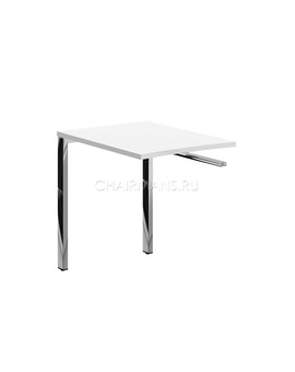 Брифинг-приставка Skyland XTEN GLOSS XGR 869.1 белый/нержавеющая сталь, изображение 1