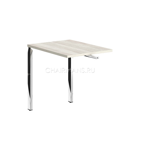 Брифинг-приставка Skyland XTEN GLOSS XGB 860.1 сосна эдмонт/нержавейка полированная