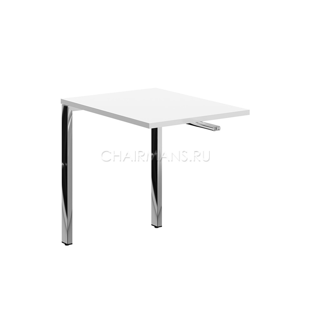 Брифинг-приставка Skyland XTEN GLOSS XGB 860.1 белый/нержавеющая сталь