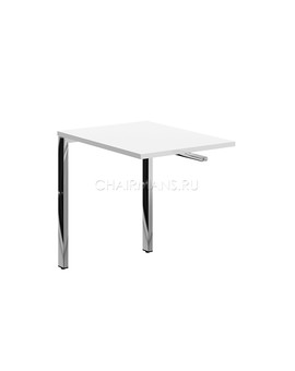 Брифинг-приставка Skyland XTEN GLOSS XGB 860.1 белый/нержавеющая сталь, изображение 1