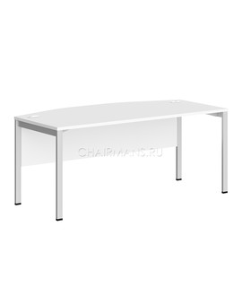 Стол руководителя Skyland XTEN-M XMET 189 белый/алюминий, изображение 1