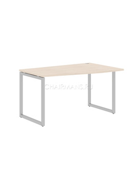 Стол эргономичный Skyland XTEN-Q XQCT 149(R) бук тиара/алюминий, изображение 1