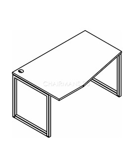 Стол эргономичный Skyland XTEN-Q XQCT 149(R) белый/антрацит, изображение 2