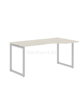 Стол эргономичный Skyland XTEN-Q XQCET 169(R) сосна эдмонт/алюминий, изображение 1