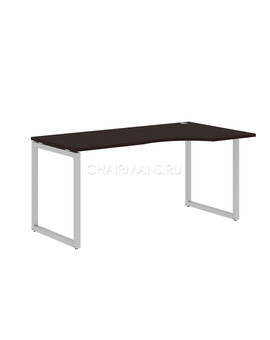 Стол эргономичный Skyland XTEN-Q XQCET 169(R) легно темный/алюминий, изображение 1