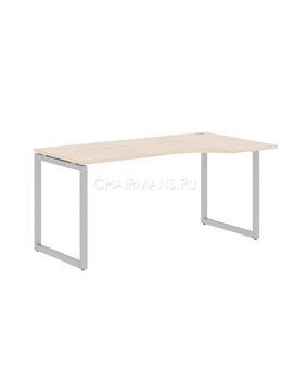 Стол эргономичный Skyland XTEN-Q XQCET 169(R) бук тиара/алюминий, изображение 1