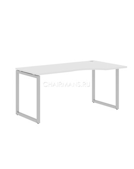 Стол эргономичный Skyland XTEN-Q XQCET 169(R) белый/алюминий, изображение 1