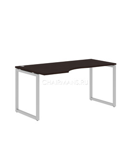 Стол эргономичный Skyland XTEN-Q XQCET 169(L) легно темный/алюминий, изображение 1