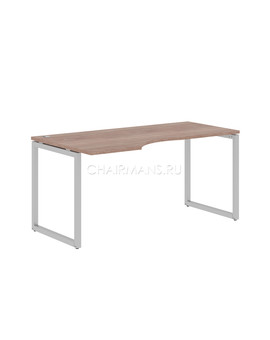 Стол эргономичный Skyland XTEN-Q XQCET 169(L) дуб сонома/алюминий, изображение 1