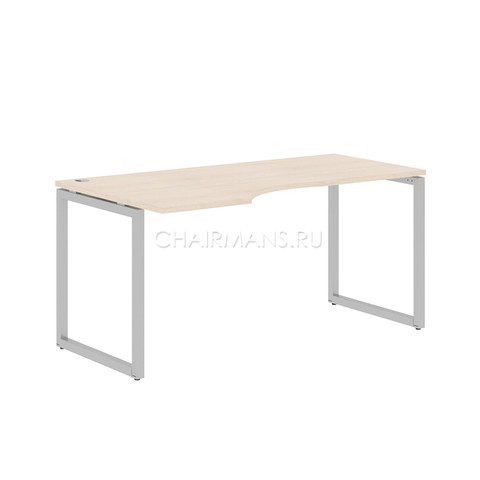 Стол эргономичный Skyland XTEN-Q XQCET 169(L) бук тиара/алюминий