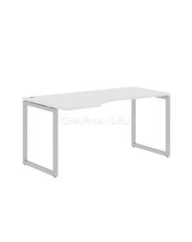 Стол эргономичный Skyland XTEN-Q XQCET 169(L) белый/алюминий, изображение 1