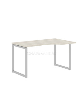 Стол эргономичный Skyland XTEN-Q XQCET 149(R) сосна эдмонт/алюминий, изображение 1