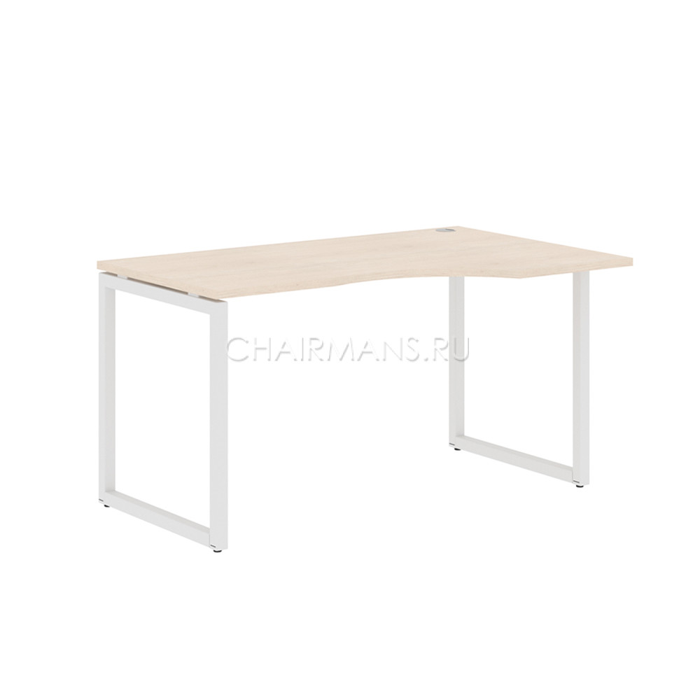 Стол эргономичный Skyland XTEN-Q XQCET 149(R) бук тиара/белый