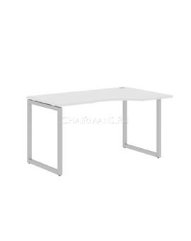 Стол эргономичный Skyland XTEN-Q XQCET 149(R) белый/алюминий, изображение 1
