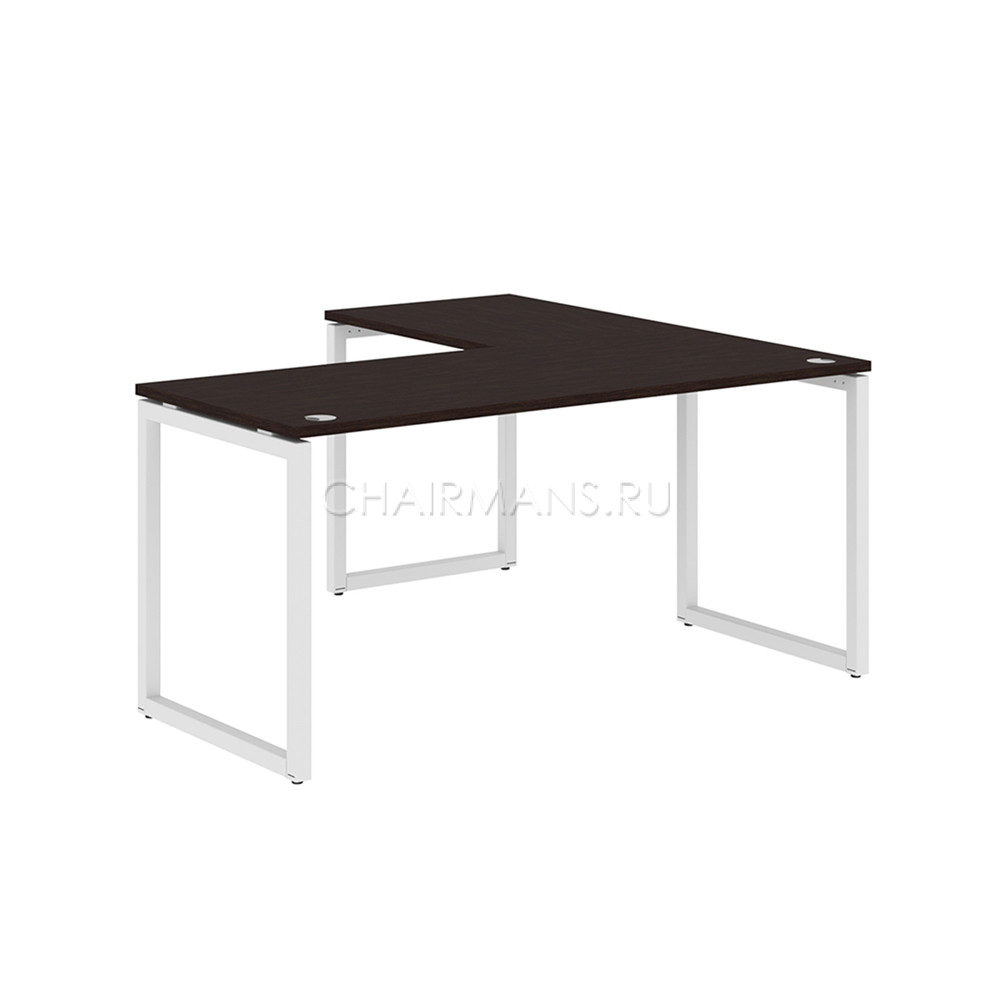 Стол угловой Skyland XTEN-Q XQCT 1615 легно темный/белый