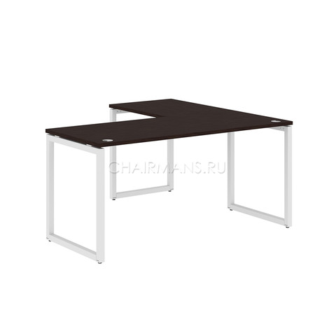 Стол угловой Skyland XTEN-Q XQCT 1615 легно темный/белый