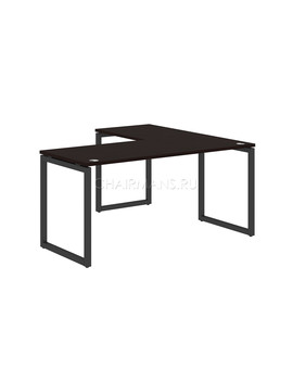 Стол угловой Skyland XTEN-Q XQCT 1615 легно темный/антрацит, изображение 1