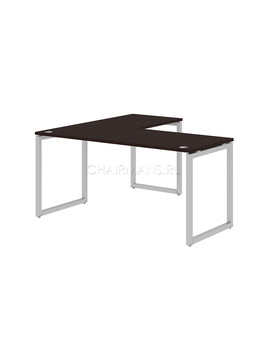 Стол угловой Skyland XTEN-Q XQCT 1615 легно темный/алюминий, изображение 2