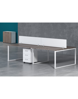 Стол угловой Skyland XTEN-Q XQCT 1615 дуб сонома/антрацит, изображение 5