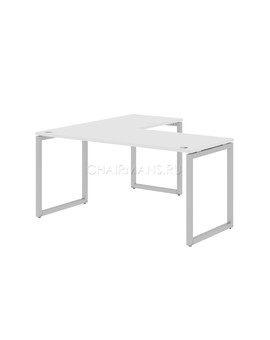 Стол угловой Skyland XTEN-Q XQCT 1615 белый/алюминий, изображение 2