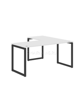 Стол угловой Skyland XTEN-Q XQCT 1615 белый/антрацит, изображение 1