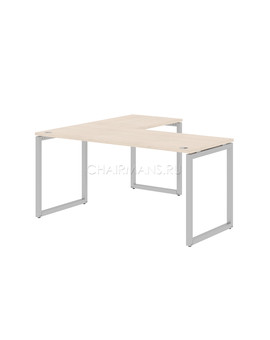 Стол угловой Skyland XTEN-Q XQCT 1615 бук тиара/алюминий, изображение 2