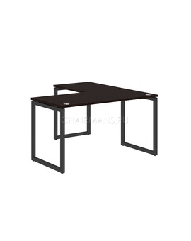 Стол угловой Skyland XTEN-Q XQCT 1415 легно темный/антрацит, изображение 1