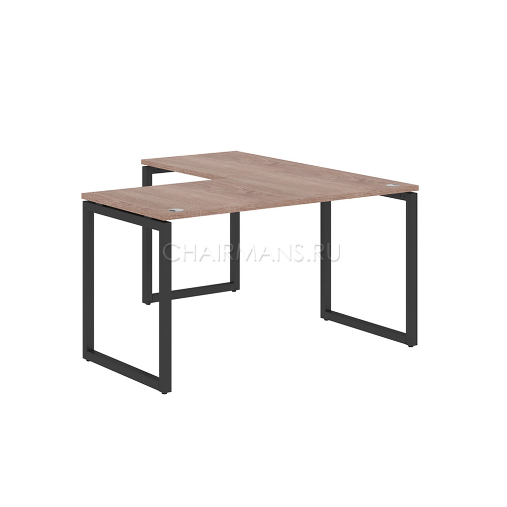 Стол угловой Skyland XTEN-Q XQCT 1415 дуб сонома/антрацит