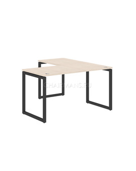 Стол угловой Skyland XTEN-Q XQCT 1415 бук тиара/антрацит, изображение 1