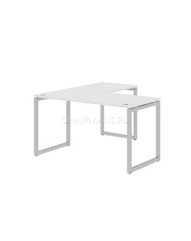 Стол угловой Skyland XTEN-Q XQCT 1415 белый/алюминий, изображение 2