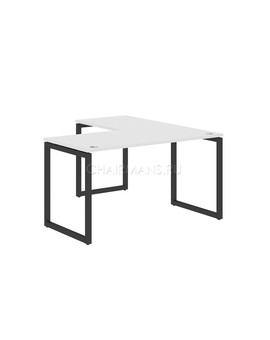 Стол угловой Skyland XTEN-Q XQCT 1415 белый/антрацит, изображение 1