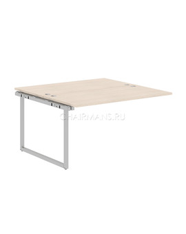 Стол промежуточный Skyland XTEN-Q XIQWST 1414 бук тиара/алюминий, изображение 1