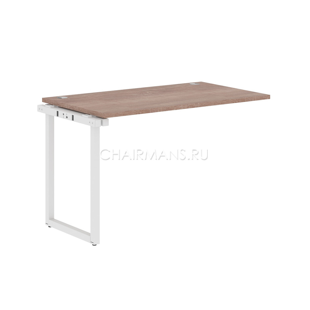 Кликните для увеличения изображения Стол промежуточный Skyland XTEN-Q XIQST 1270 дуб сонома/белый