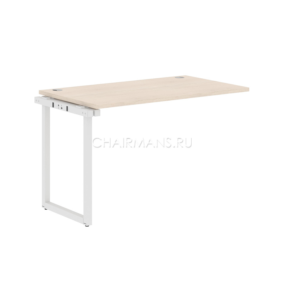 Кликните для увеличения изображения Стол промежуточный Skyland XTEN-Q XIQST 1270 бук тиара/белый