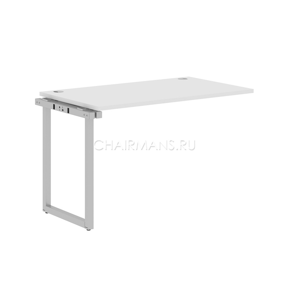 Кликните для увеличения изображения Стол промежуточный Skyland XTEN-Q XIQST 1270 белый/алюминий