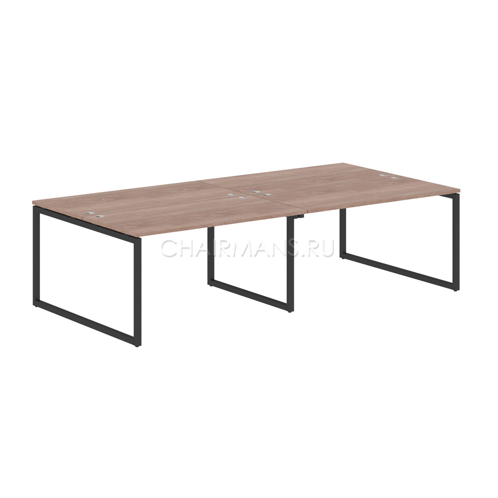 Кликните для увеличения изображения Стол 4-х местный Skyland XTEN-Q XQWST 2814 дуб сонома/антрацит