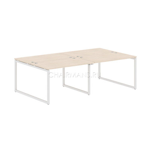 Стол 4-х местный Skyland XTEN-Q XQWST 2414 бук тиара/белый