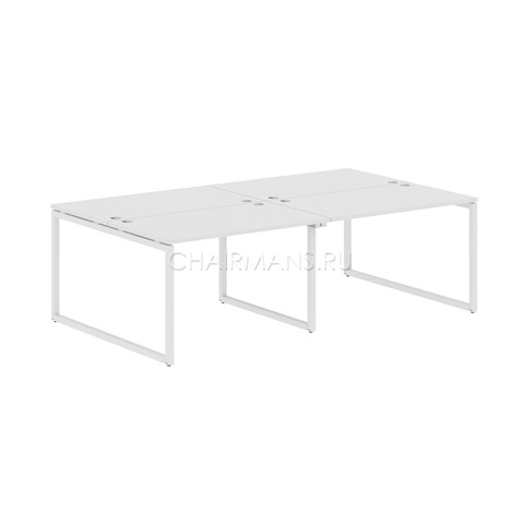Стол 4-х местный Skyland XTEN-Q XQWST 2414 белый/белый