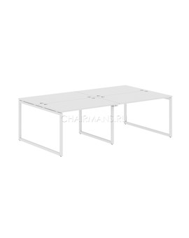 Стол 4-х местный Skyland XTEN-Q XQWST 2414 белый/белый, изображение 1