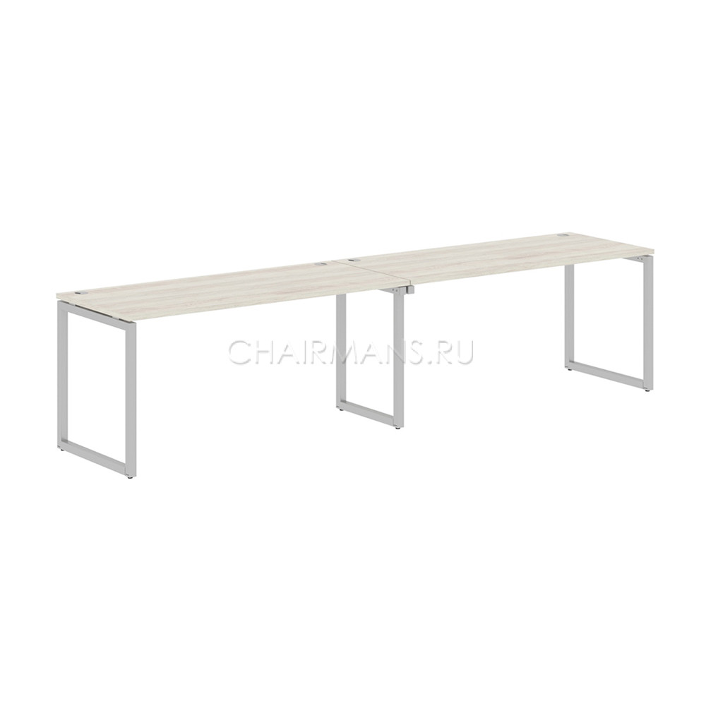 Стол 2-х местный Skyland XTEN-Q XQWST 3270 сосна эдмонт/алюминий