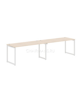 Стол 2-х местный Skyland XTEN-Q XQWST 3270 бук тиара/белый, изображение 1