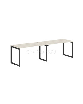 Стол 2-х местный Skyland XTEN-Q XQWST 2870 сосна эдмонт/антрацит, изображение 1