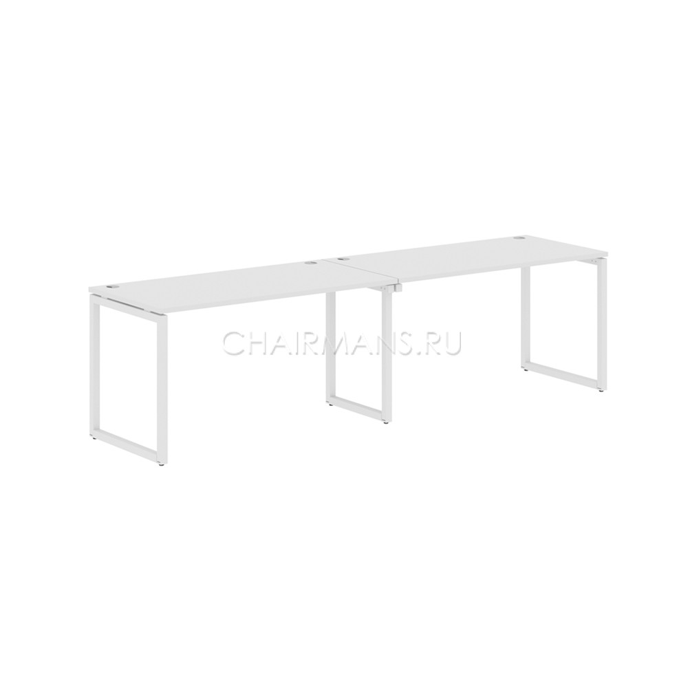 Стол 2-х местный Skyland XTEN-Q XQWST 2870 белый/белый