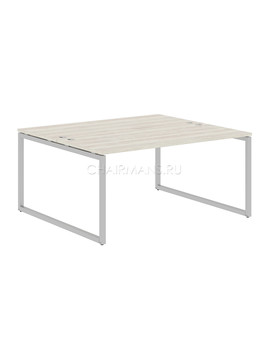 Стол 2-х местный Skyland XTEN-Q XQWST 1614 сосна эдмонт/алюминий, изображение 1