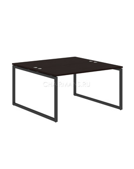 Стол 2-х местный Skyland XTEN-Q XQWST 1414 легно темный/антрацит, изображение 1