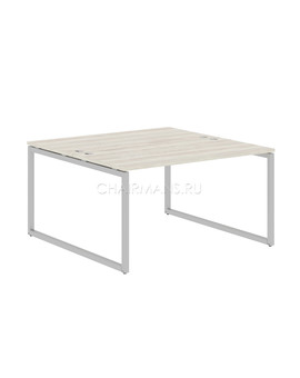 Стол 2-х местный Skyland XTEN-Q XQWST 1414 сосна эдмонт/алюминий, изображение 1