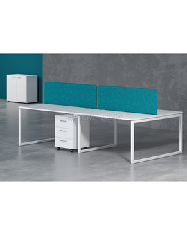 Конференц стол Skyland XTEN-Q XQSCT 2714 дуб сонома/алюминий, изображение 5