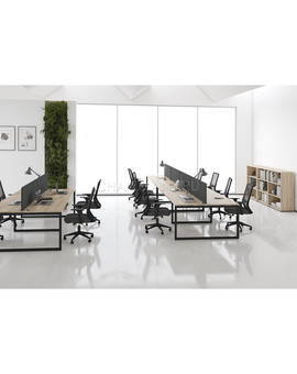 Конференц стол Skyland XTEN-Q XQSCT 2714 дуб сонома/алюминий, изображение 8