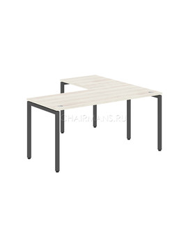 Стол угловой Skyland XTEN-S XSCT 1615 сосна эдмонт/антрацит, изображение 1