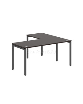 Стол угловой Skyland XTEN-S XSCT 1615 легно темный/антрацит, изображение 1
